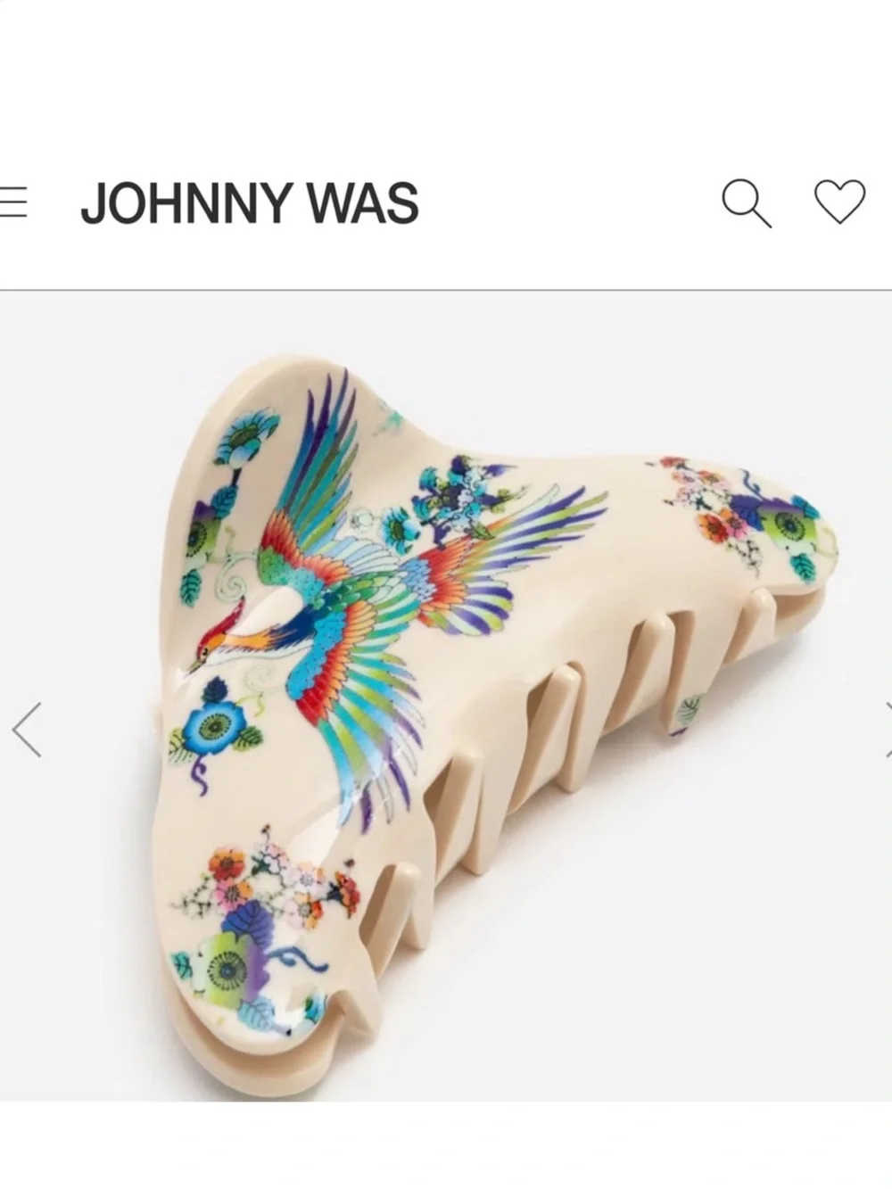 Johnny Was never used